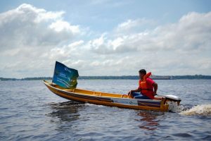 Em Careiro da Várzea (AM), Náutica Eucana e Livoltek testam motores elétricos em rabetas