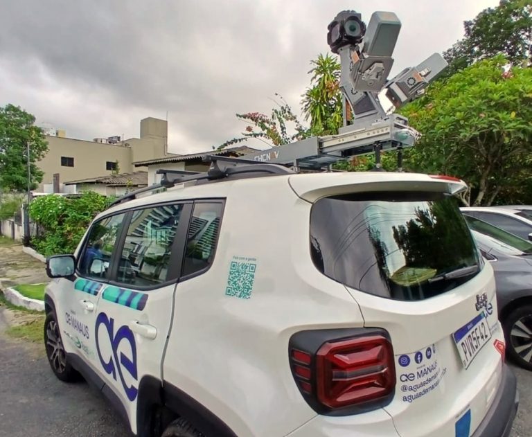 Concessionária Águas de Manaus usa tecnologia tipo Street View para mapear ruas e ampliar rede de esgoto
