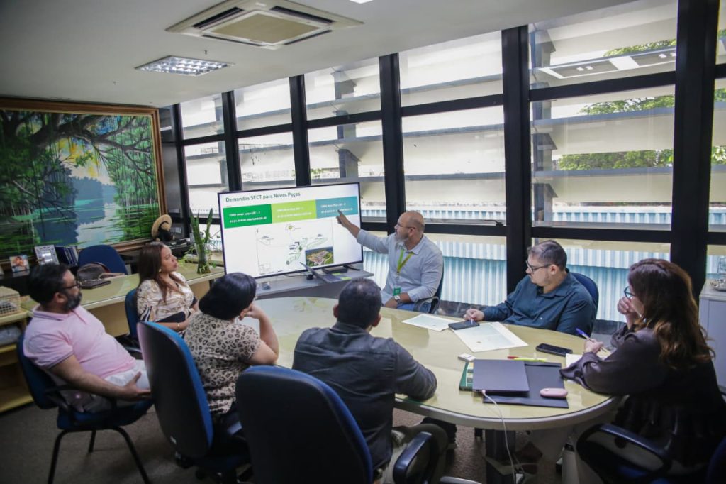 Secretaria de Cidades do Amazonas se reúne com Petrobras para destravar concessões ligadas à perfuração em Urucu