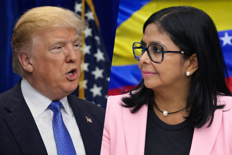 Trump indica diálogo com vice e descarta líder da oposição venezuelana