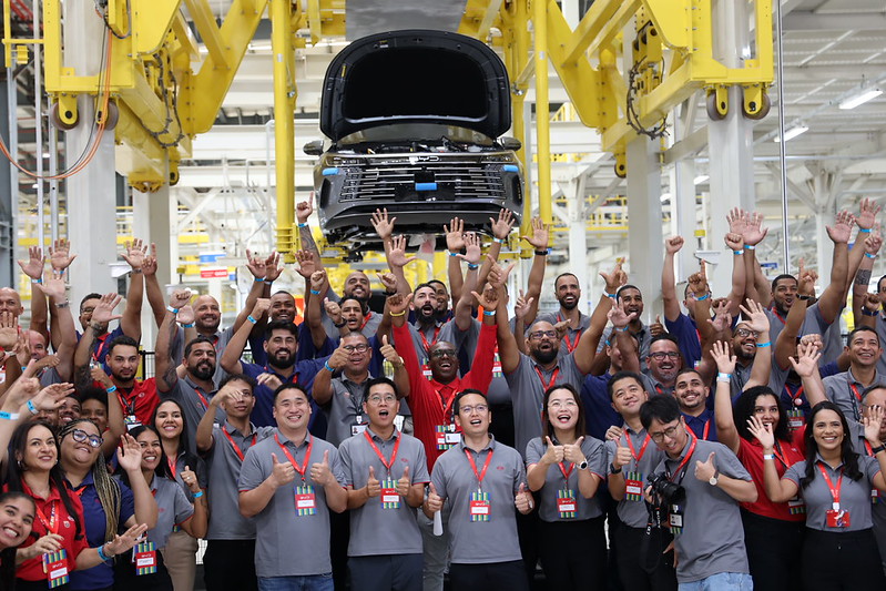 BYD avalia ampliar produção de componentes para veículos elétricos em Manaus