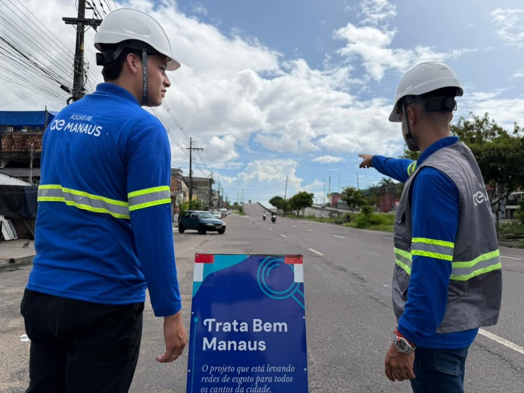 Águas de Manaus esgoto 