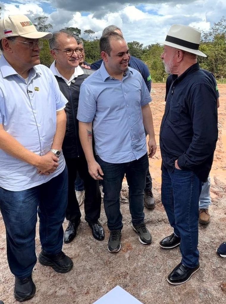 Presidente Lula e governador Roberto Cidade vistoriam obras na BR-319 1 Lula