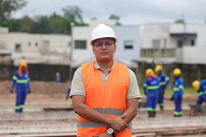 engenheiro luiz felipe obra ponte para foto bruno cruz ag para