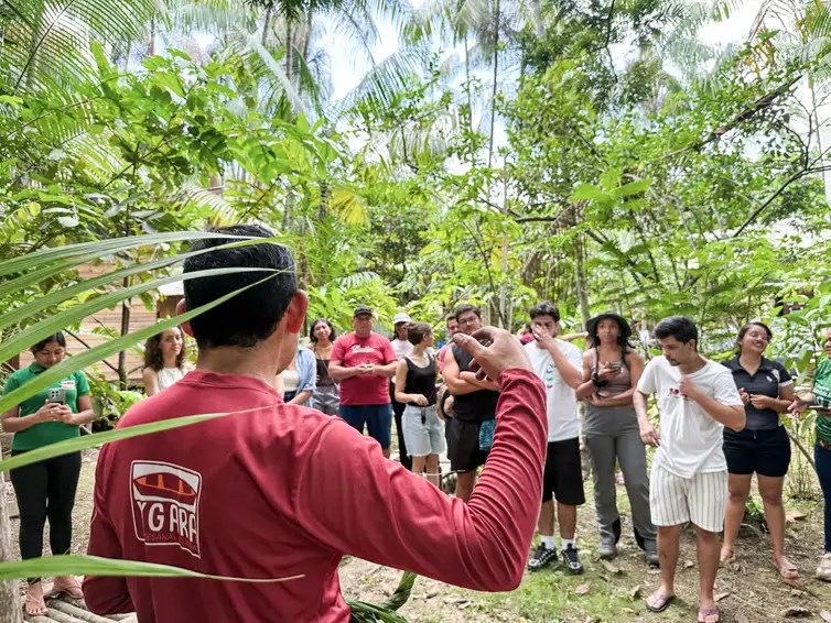 Pará recebe primeira atividade de Escola Imersiva em Sociobioeconomia 3 atividade Para foto Daniele Neves Embaixada da Franca no Brasil2